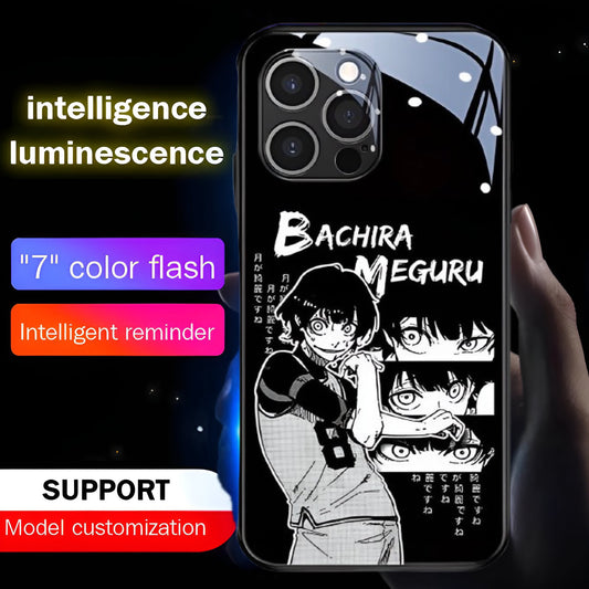 Luxury Light Led Case - Blue Lock Edition - Meguru Bachira