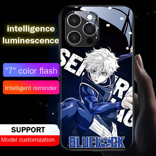 Luxury Light Led Case - Blue Lock Edition - Seishiro Nagi