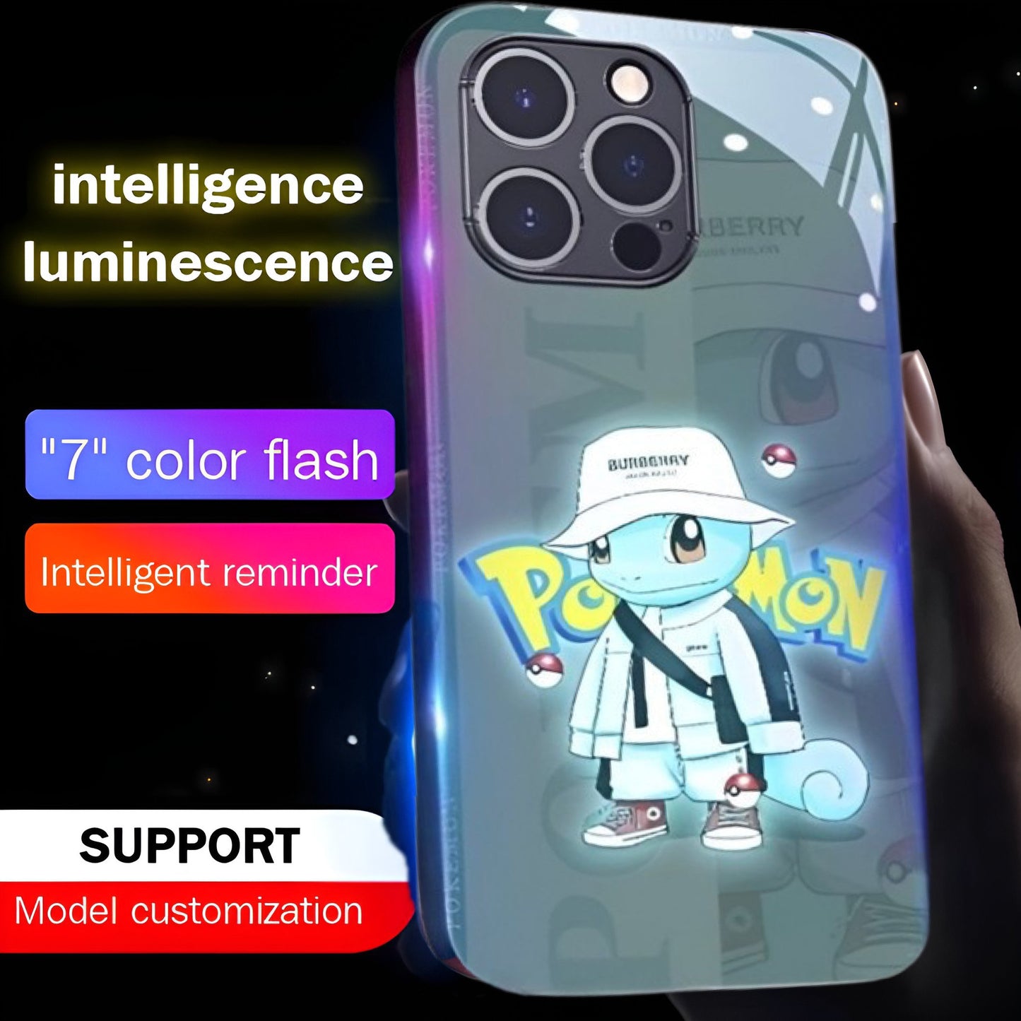 Luxury Light Led Case - Pokèmon - Squirtle 2.0 Edition