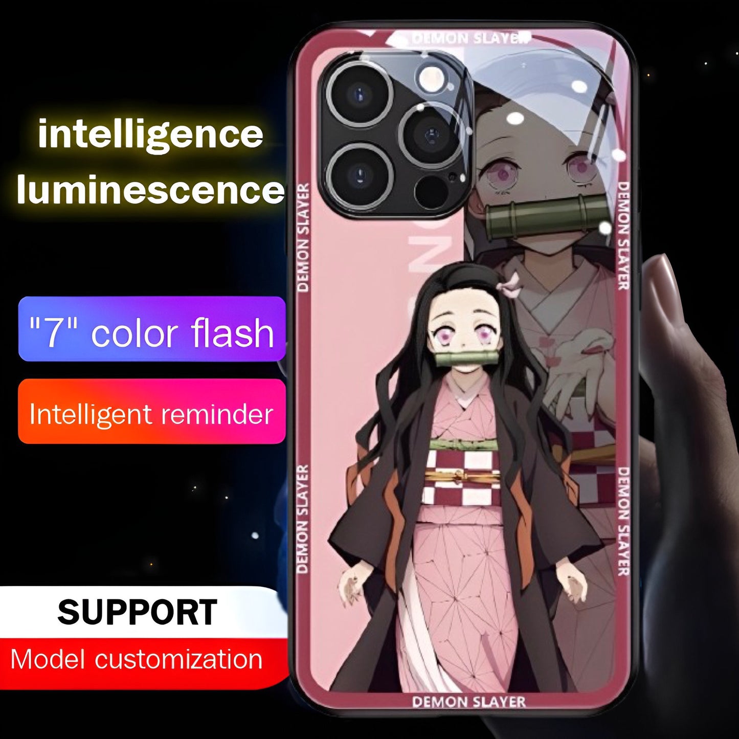 Luxury Light Led Case - Demon Slayer Edition - Girls Edition - more cases inside