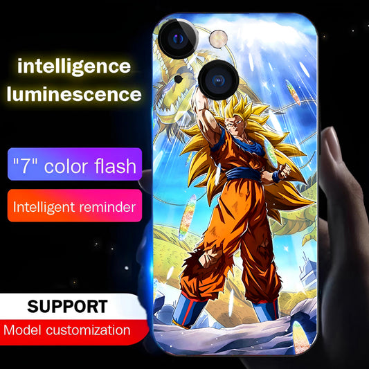 Custodia di lusso con luce LED - Dragon Ball - Goku Ssj 3 Edition