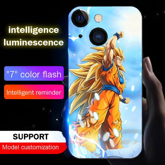 Custodia di lusso con luce LED - Dragon Ball - Goku Ssj 3 Edition