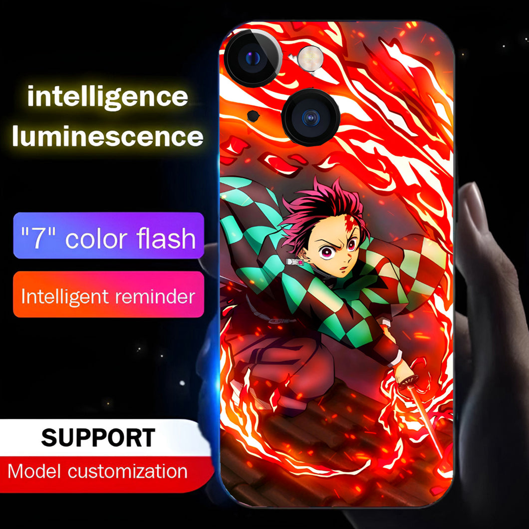 Luxury Light Led Case - Demon Slayer - Tanjiro Edition