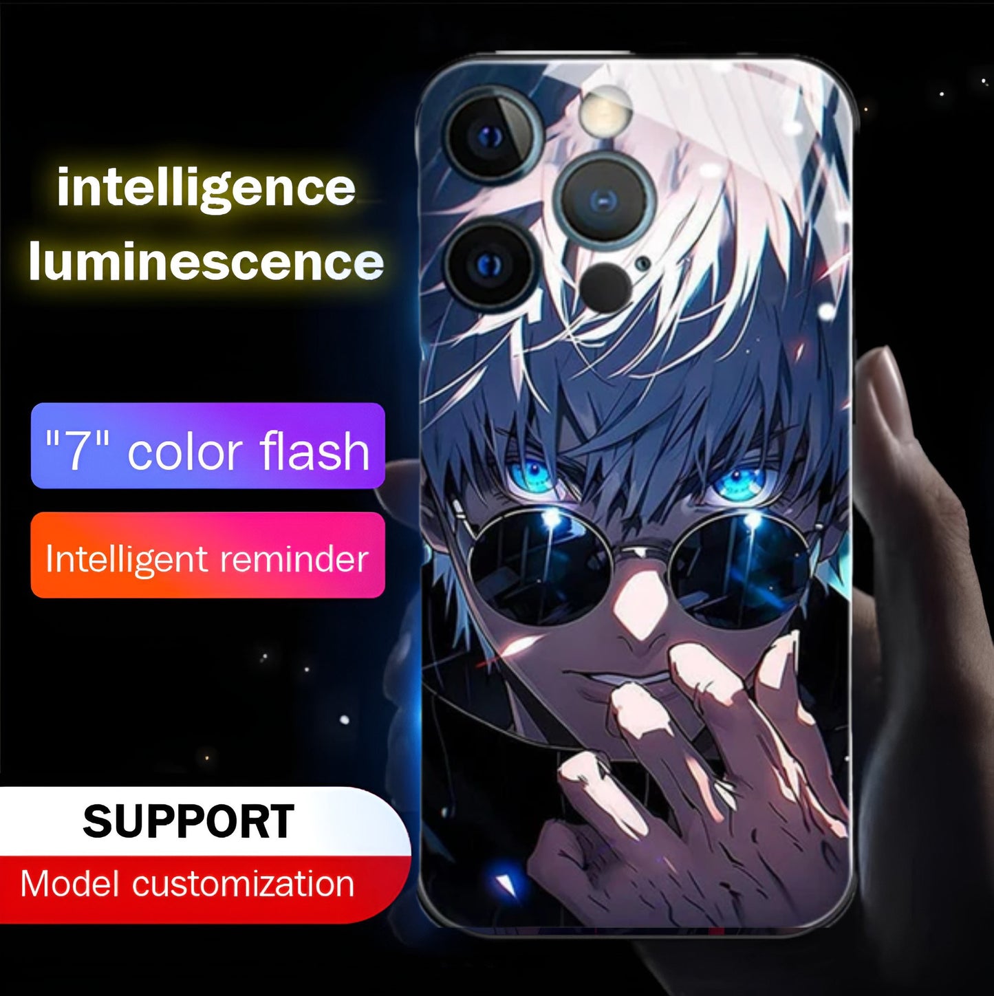 Luxury Light Led Case - Jujutsu Kaisen - Gojo Edition