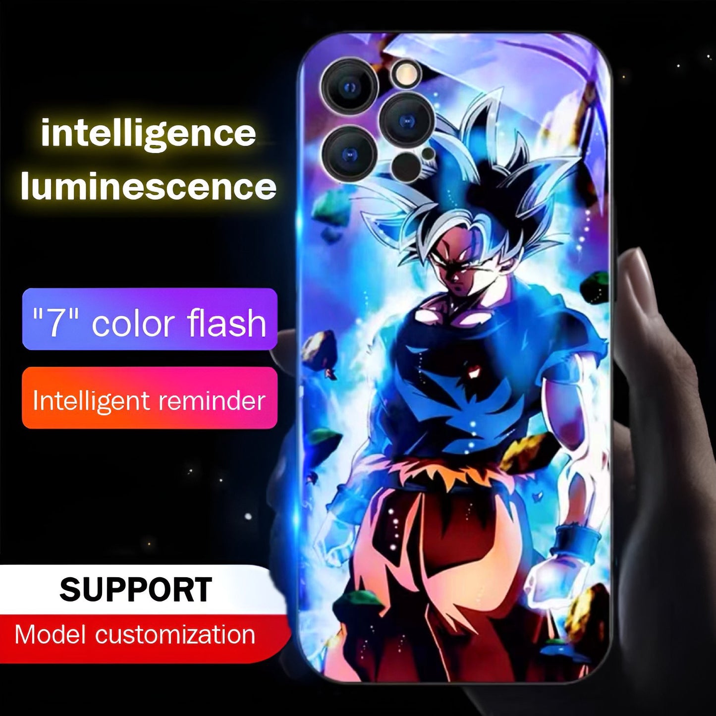 Luxury Light Led Case - Dragon Ball - Goku Edition