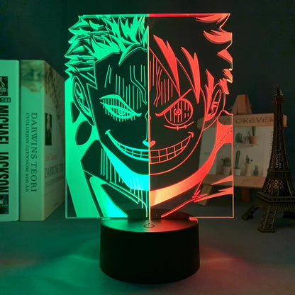 Zweifarbige LED-Lampe - Anime Compilation Edition - mehr Lampen im Inneren