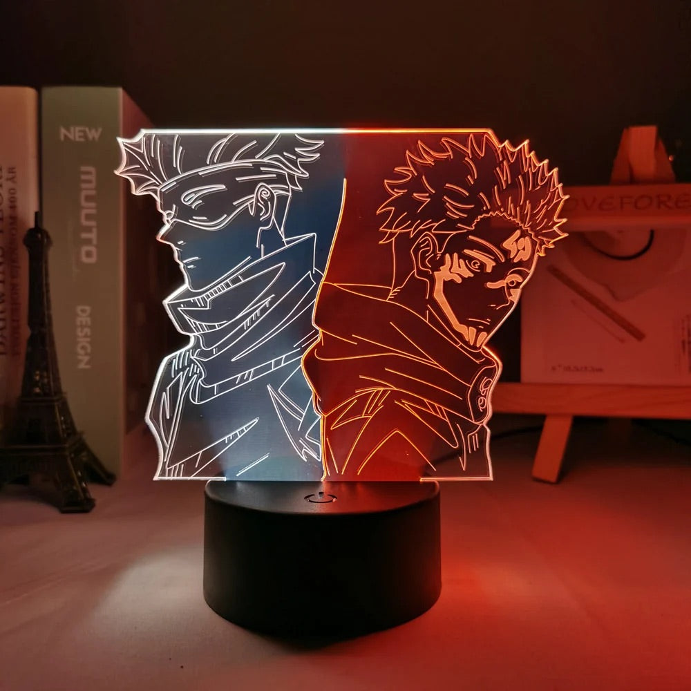 Zweifarbige LED-Lampe - Anime Compilation Edition - mehr Lampen im Inneren