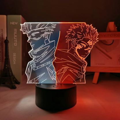 Zweifarbige LED-Lampe - Anime Compilation Edition - mehr Lampen im Inneren