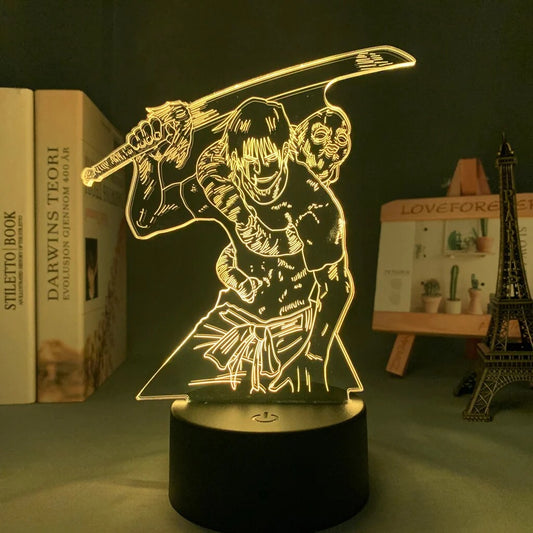 LED Lampe Anime - Jujutsu K41s3n Edition - mehr Lampen im Inneren