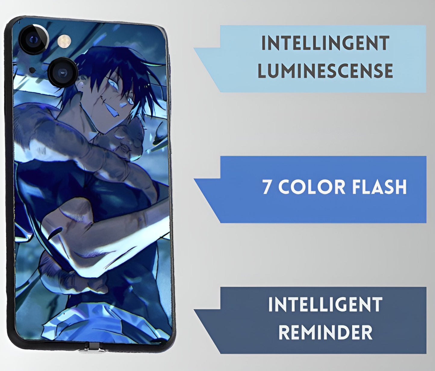 Luxury Light Led Case - Jujutsu Kaisen - Toji Edition - more cases inside