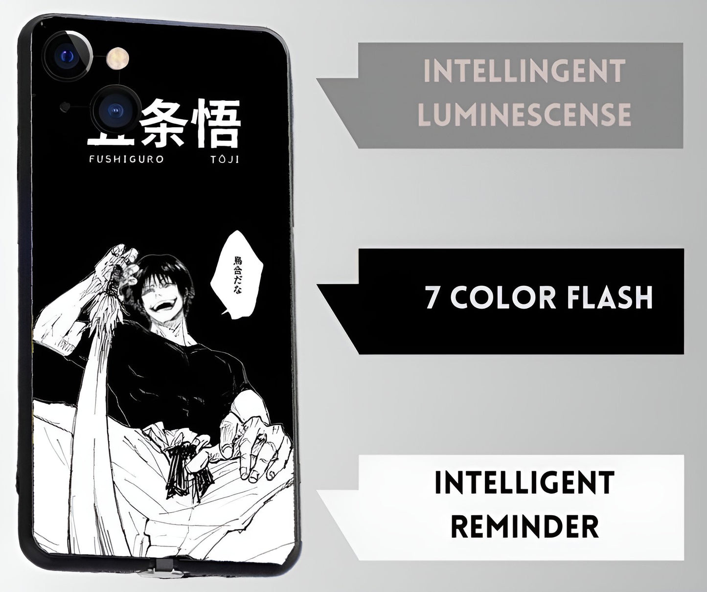 Luxury Light Led Case - Jujutsu Kaisen - Toji Edition - more cases inside