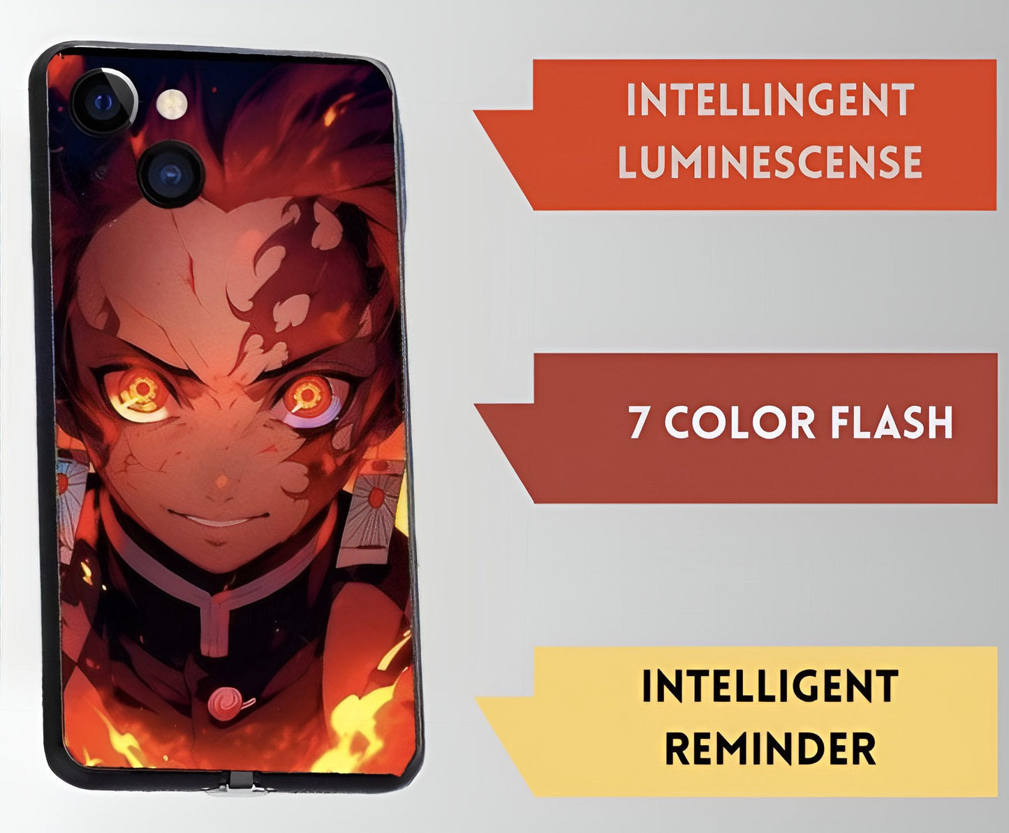 Luxury Light Led Case - Demon Slayer - Tanjiro Edition