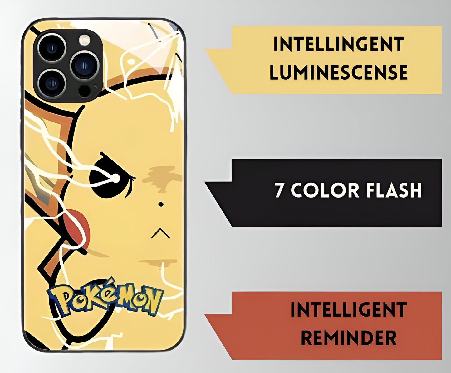 Luxuriöses LED-Lichtetui - Pokémon - Pikachu Edition