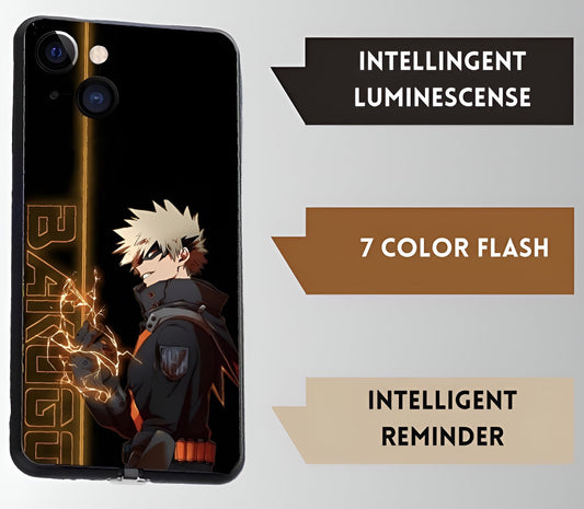 Luxury Light Led Case - My Hero Academia - Bakugo Edition