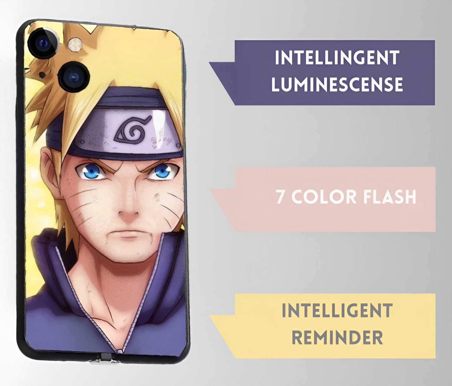 Luxury Light Led Case - Naruto Edition