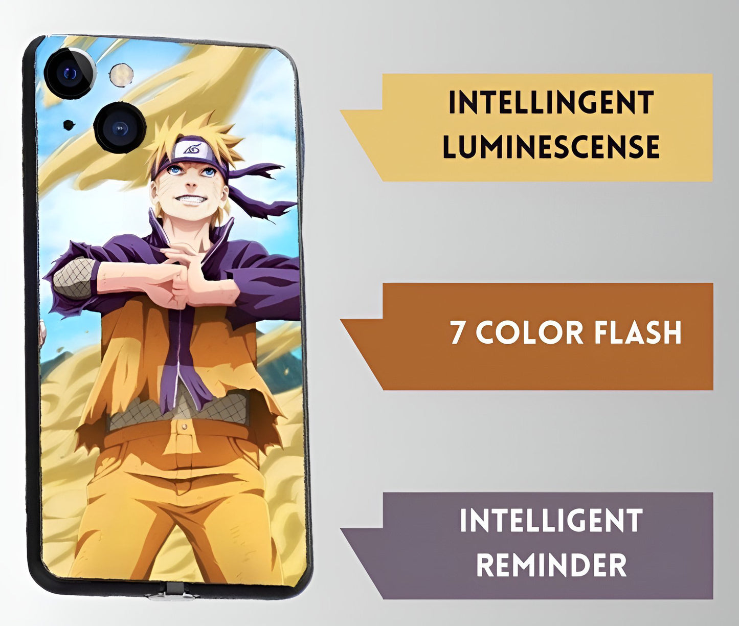 Luxury Light Led Case - Naruto Edition