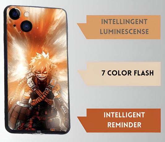 Luxury Light Led Case - My Hero Academia - Bakugo Edition