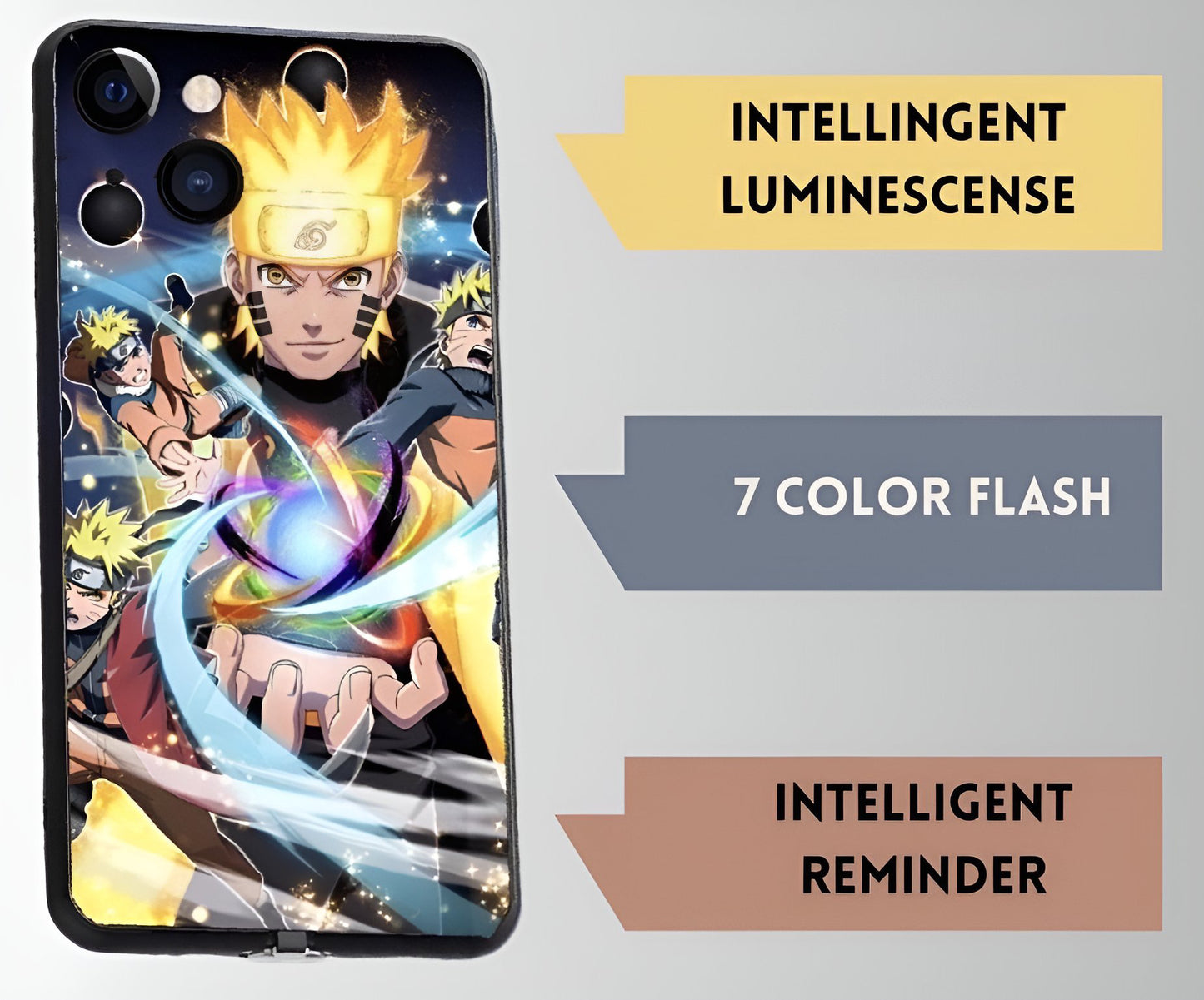 Luxury Light Led Case - Naruto Edition