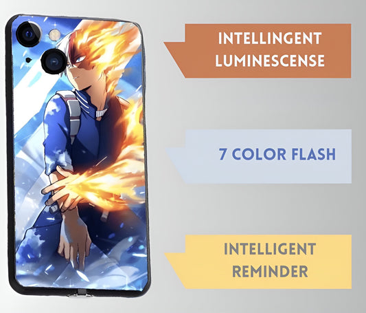 Luxury Light Led Case - My Hero Academia - Shoto Todoroki Edition