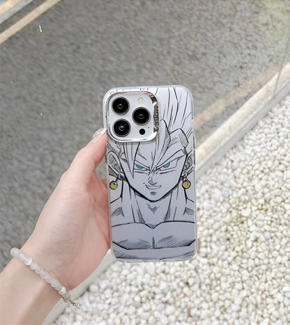 Phone Case For iPhone - Dragon Ball - Vegeth & Black Goku Edition