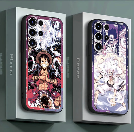 Handyhülle für Samsung S - One Piece - Luffy Edition - weitere Hüllen im Inneren