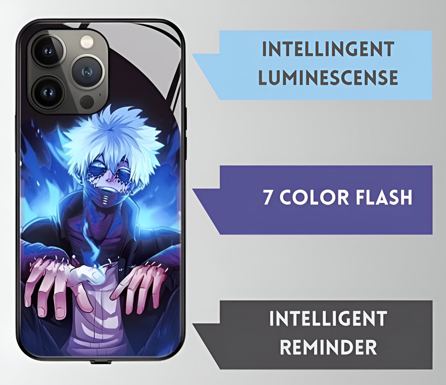 Luxury Light Led Case - My Hero Academia - Dabi Edition