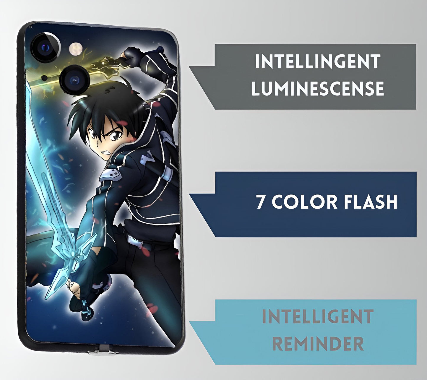 Luxury Light Led Case - Sword Art Online Edition