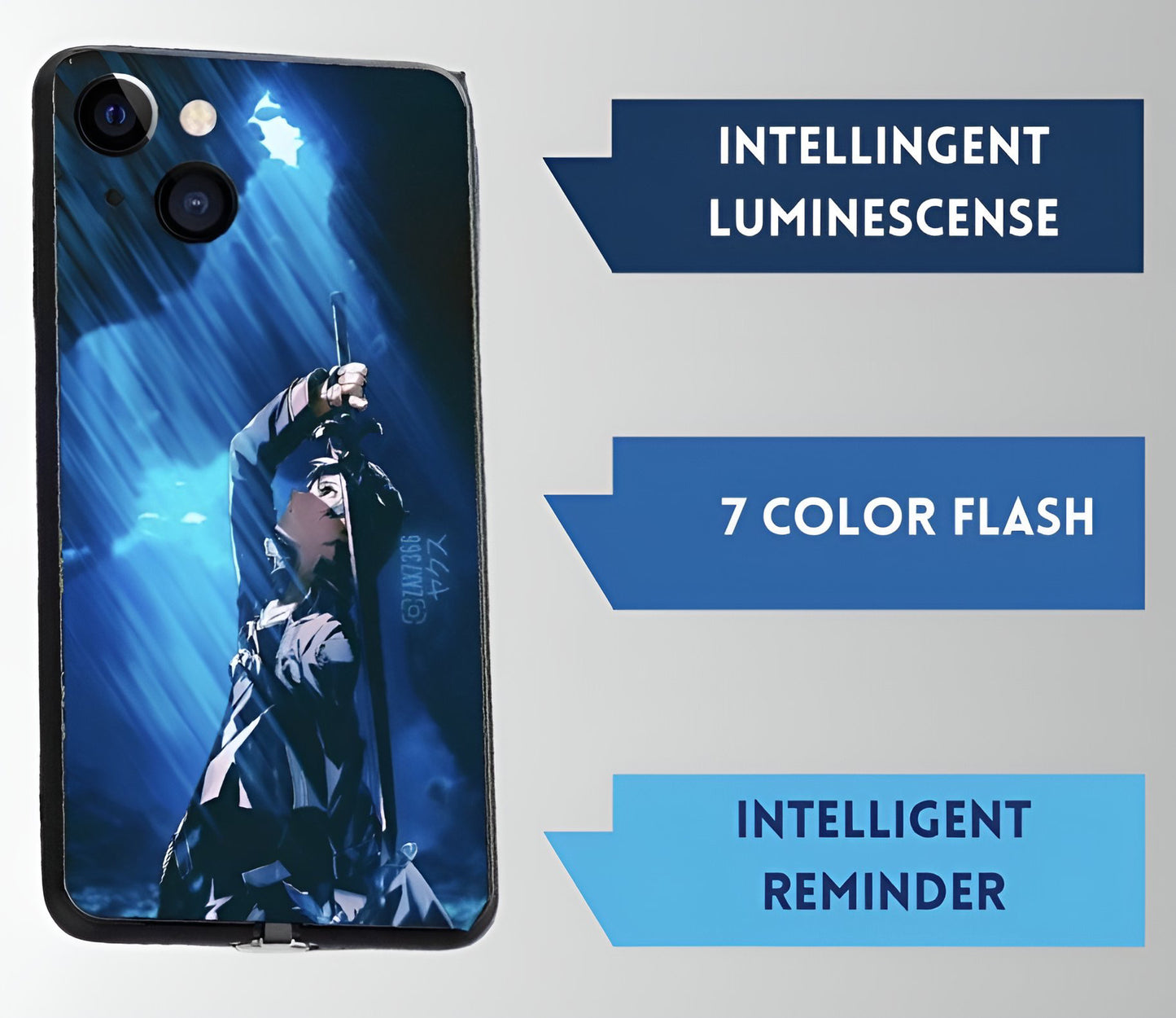 Luxury Light Led Case - Sword Art Online Edition