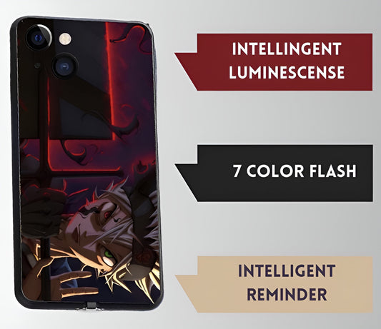 Luxury Light Led Case - Black Clover - Asta Edition