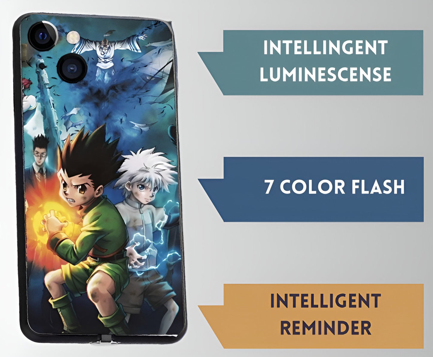 Luxuriöses LED-Lichtgehäuse - Hunter x Hunter - Gon &amp; Killua Edition