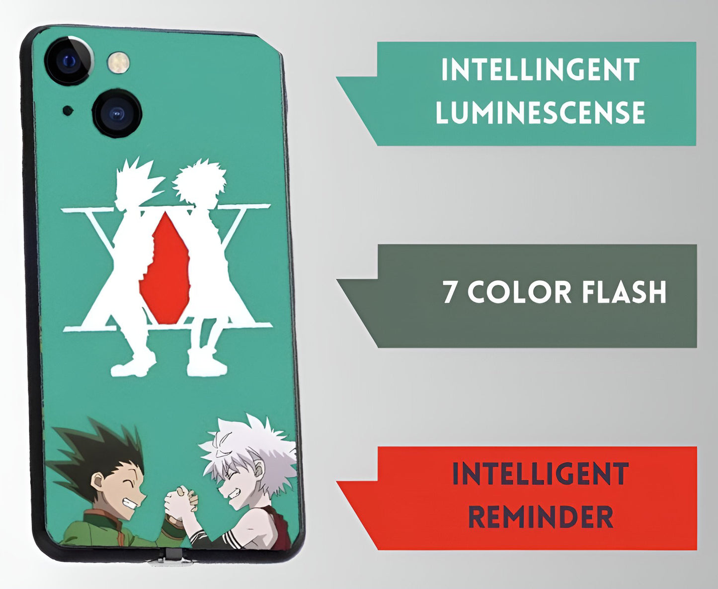 Luxury Light Led Case - Hunter x Hunter - Gon & Killua Edition