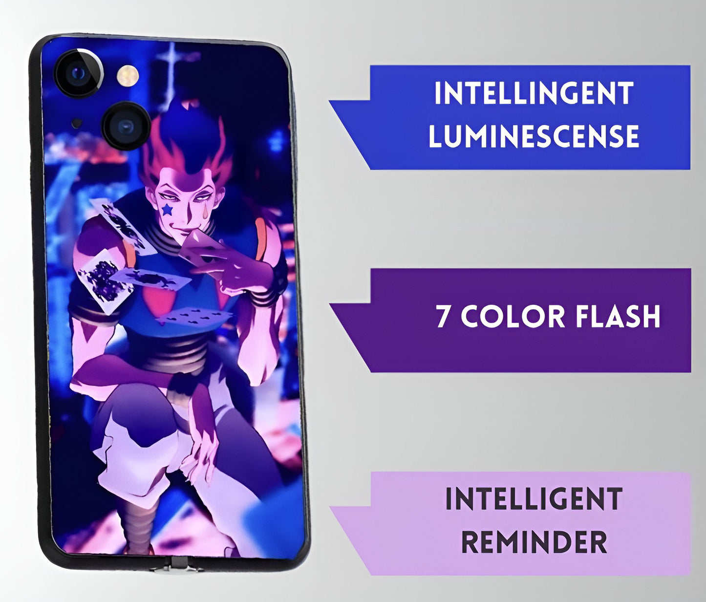 Luxury Light Led Case - Hunter x Hunter - Hisoka Edition