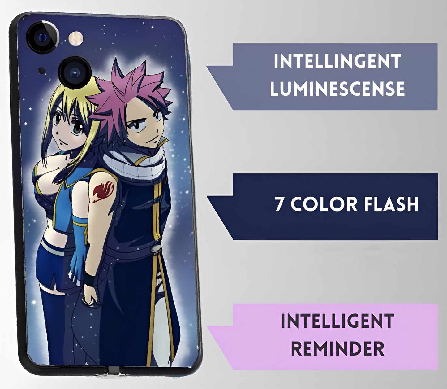 Luxury Light Led Case - Fairy Tail Edition