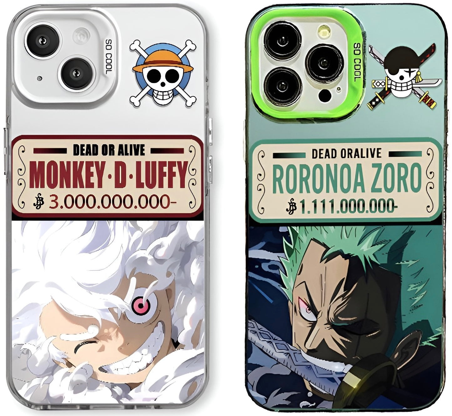 Phone Case For iPhone - One Piece - Luffy & Zoro Edition