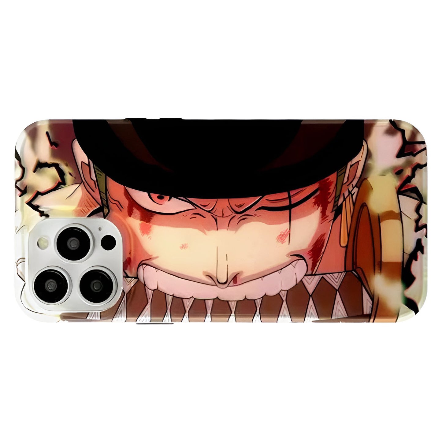 Custodia per telefono per iPhone - One Piece - Edizione Rufy e Zoro 