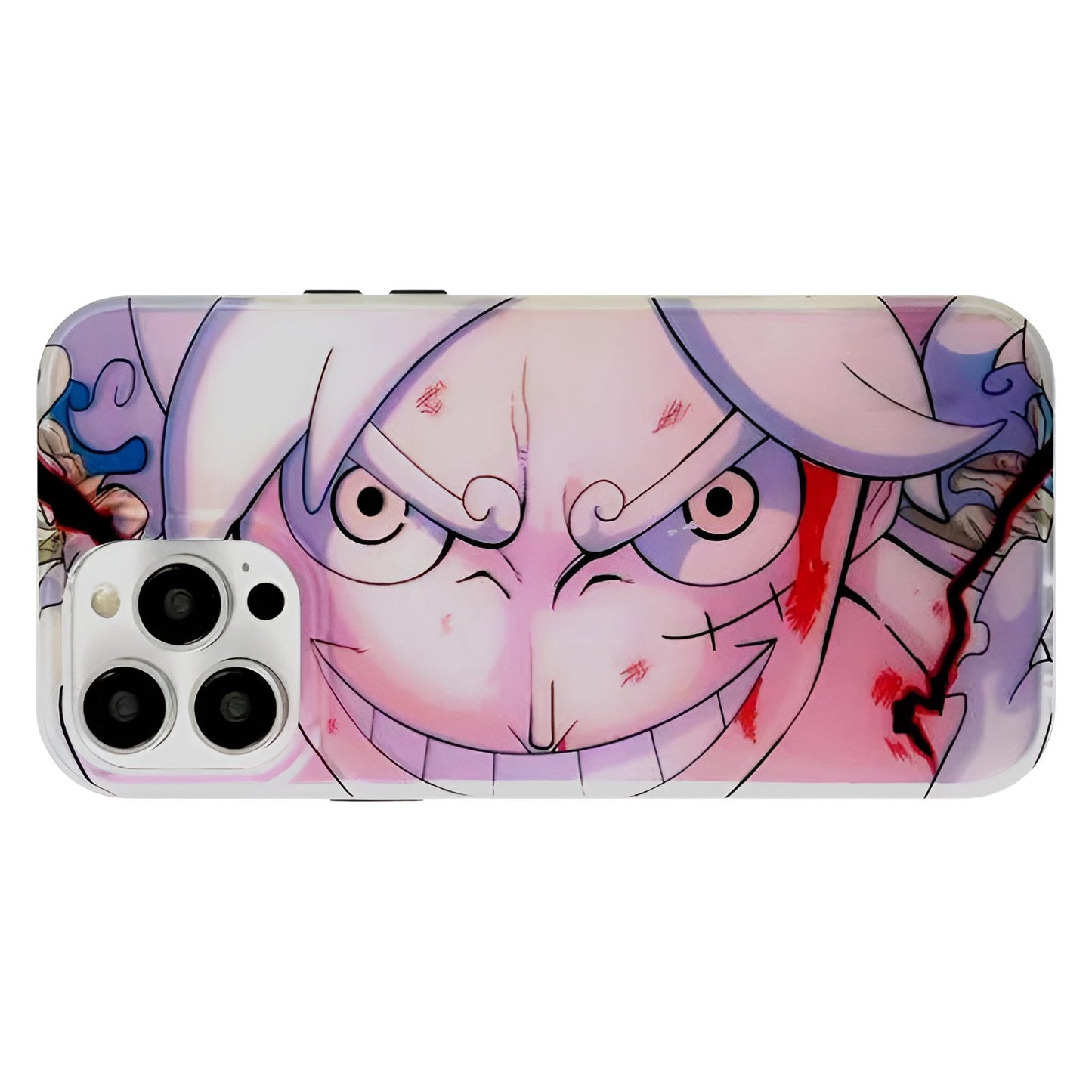 Custodia per telefono per iPhone - One Piece - Edizione Rufy e Zoro 