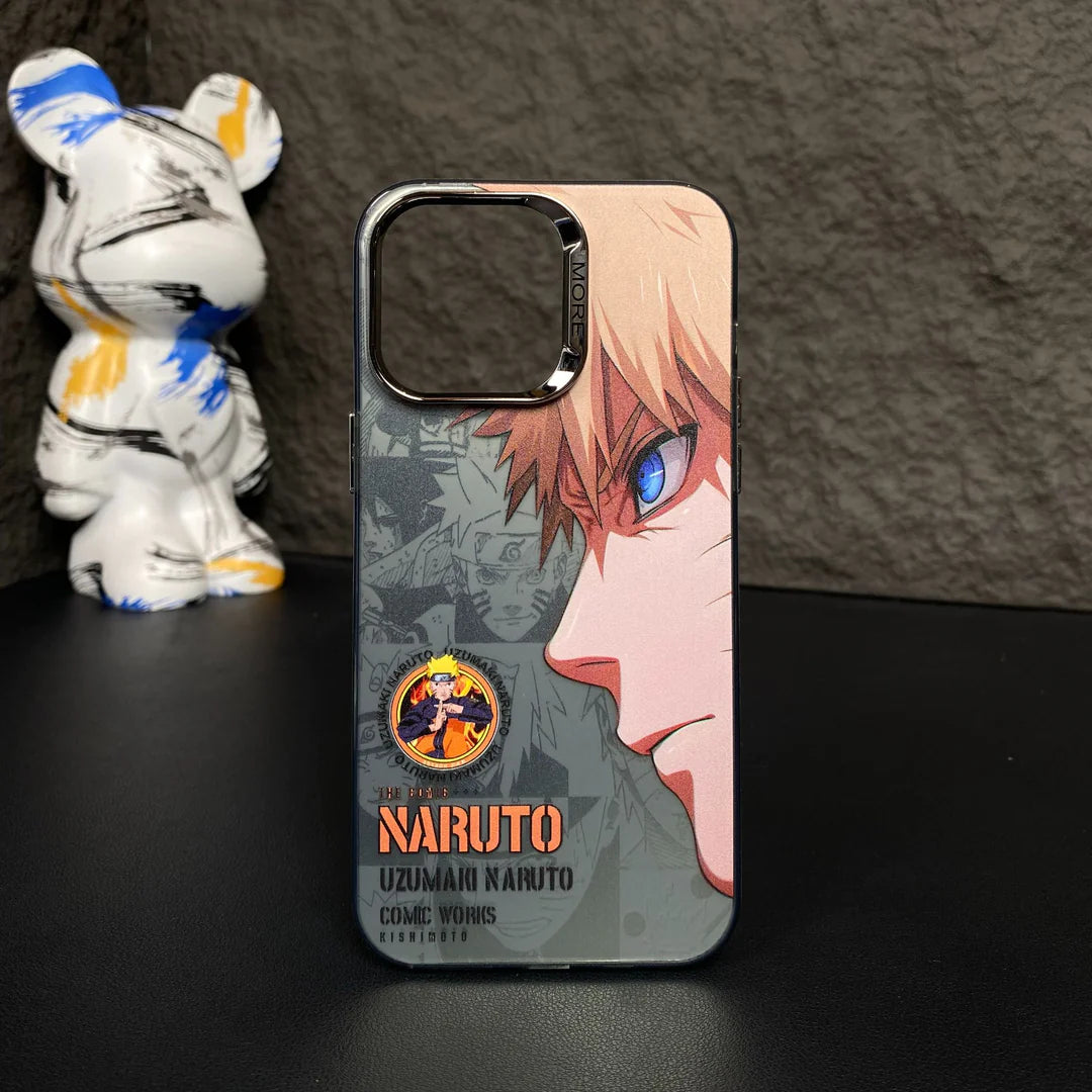 Custodia per telefono per iPhone - Edizione Naruto e Sasuke