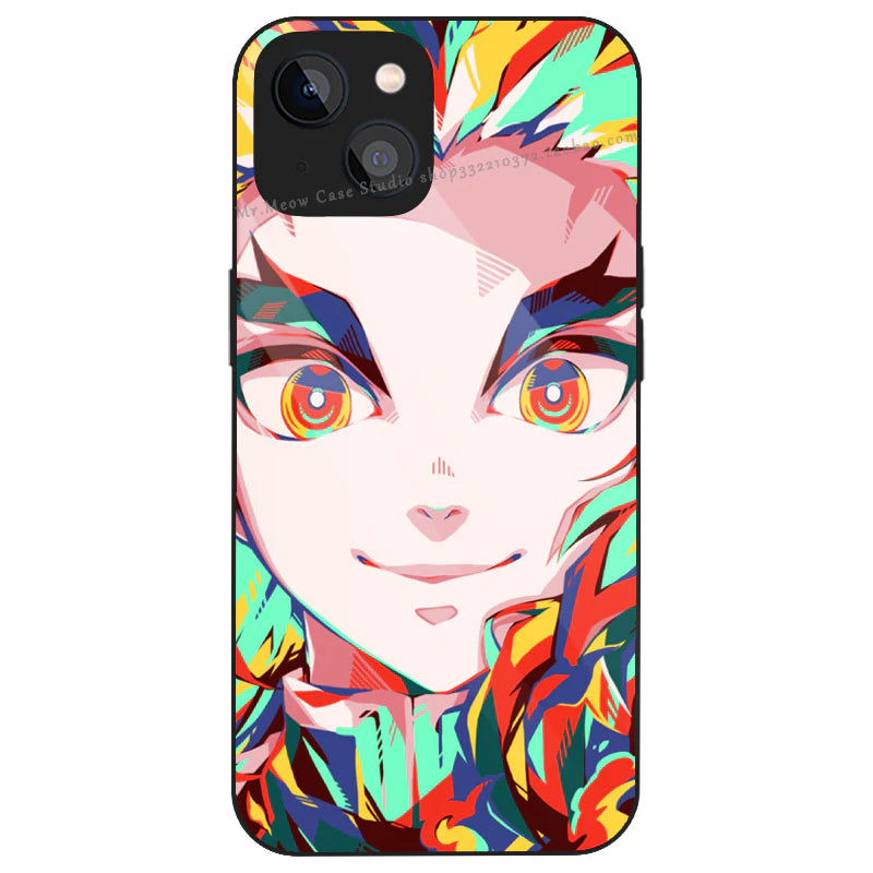 Phone Case For iPhone - Demon Slayer - Rengoku Kyojuro Edition