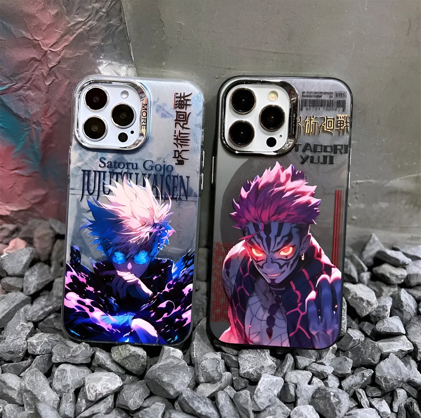 Handyhülle für iPhone - Jujutsu Kaisen Edition - weitere Hüllen im Inneren