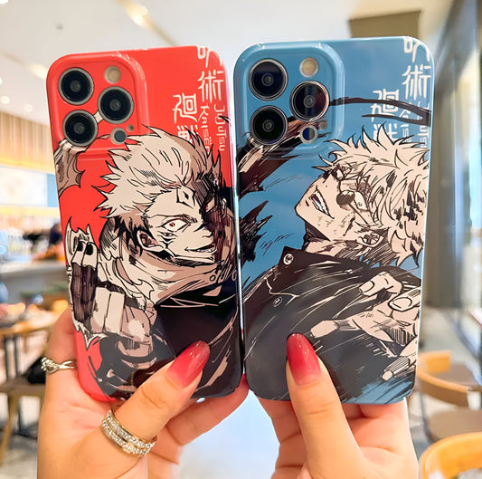 Handyhülle für iPhone - Jujutsu Kaisen Edition - weitere Hüllen im Inneren 