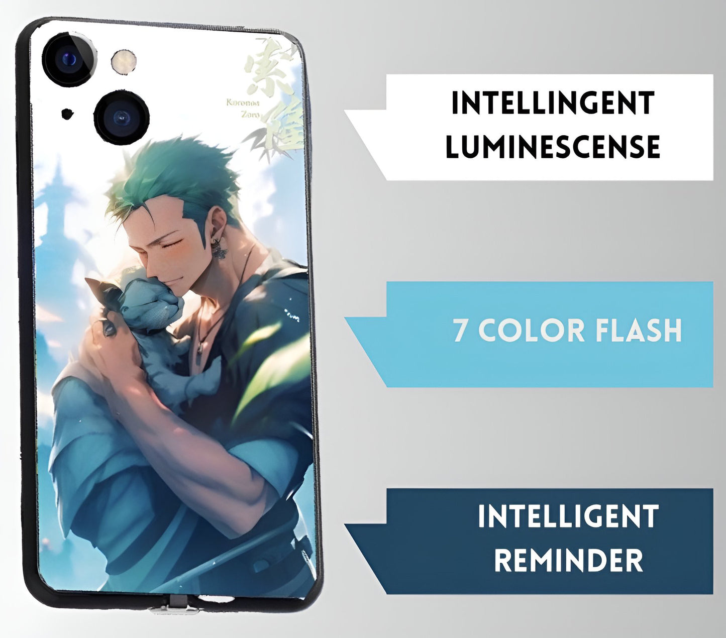 Luxury Light Led Case - One Piece - Zoro Edition