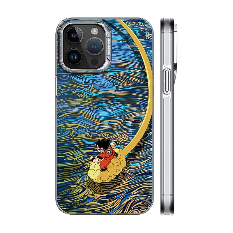 Custodia per telefono per iPhone - Dragon Ball - Edizione Goku 