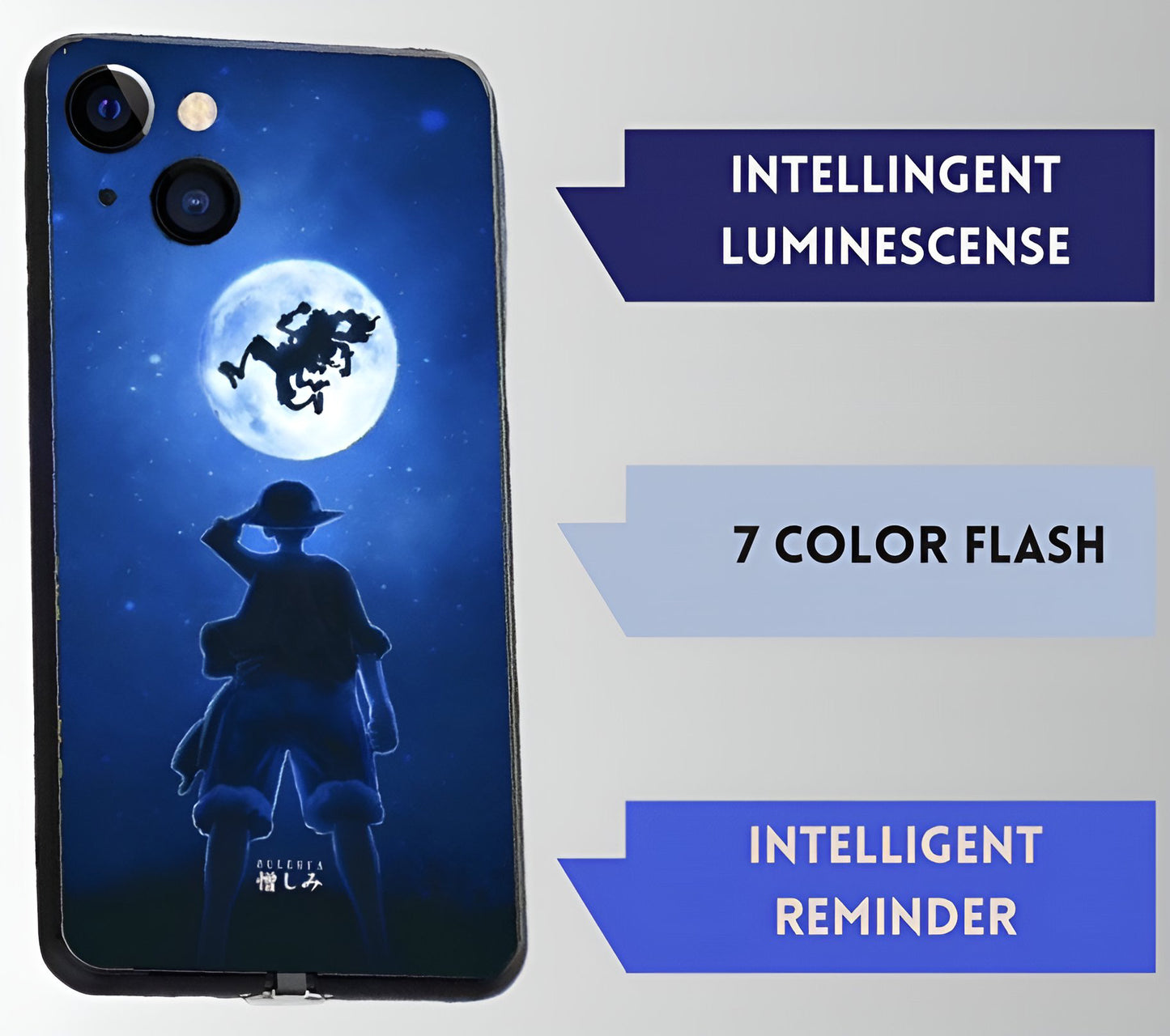 Luxury Light Led Case - One Piece - Luffy Edition