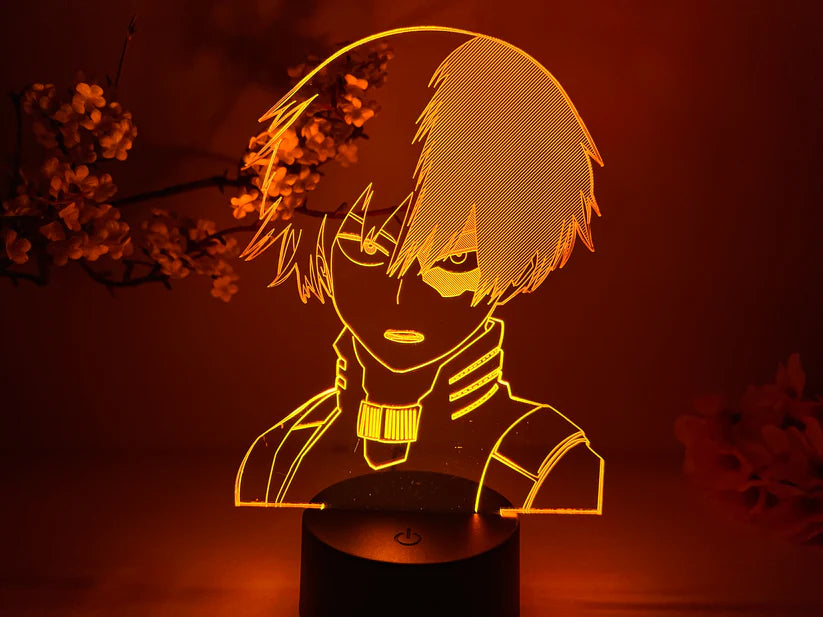 LED Lampe Anime - Meine H3r0 4c4d3m14 Edition - mehr Lampen im Inneren