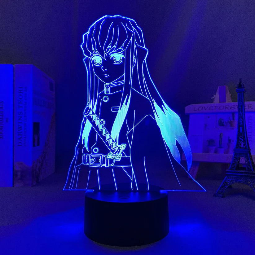 LED Lampe Anime - D3m0n Sl4y3r Edition - mehr Lampen im Inneren