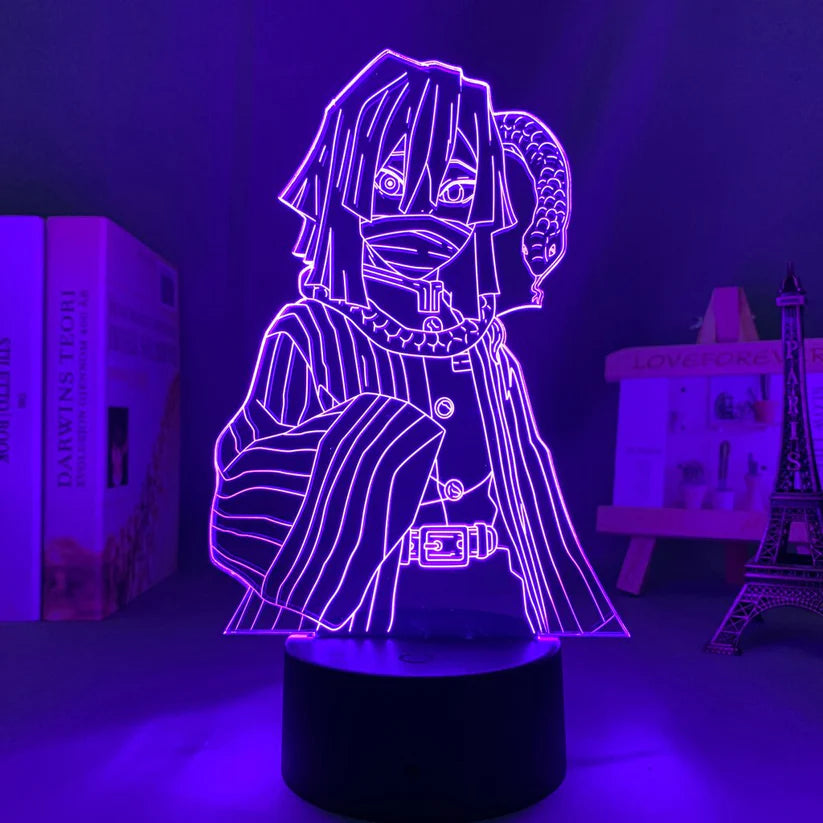 LED Lampe Anime - D3m0n Sl4y3r Edition - mehr Lampen im Inneren