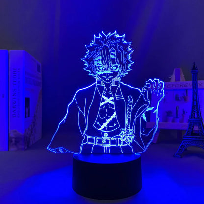 LED Lampe Anime - D3m0n Sl4y3r Edition - mehr Lampen im Inneren