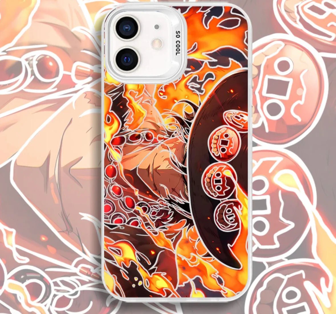 ACE ONE PIECE - ANIME PHONE CASE - AiroTeck