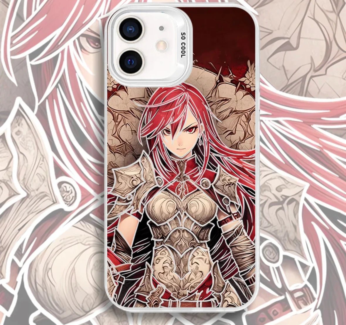 ERZA SCARLET FAIRY TAIL - ANIME PHONE CASE - AiroTeck