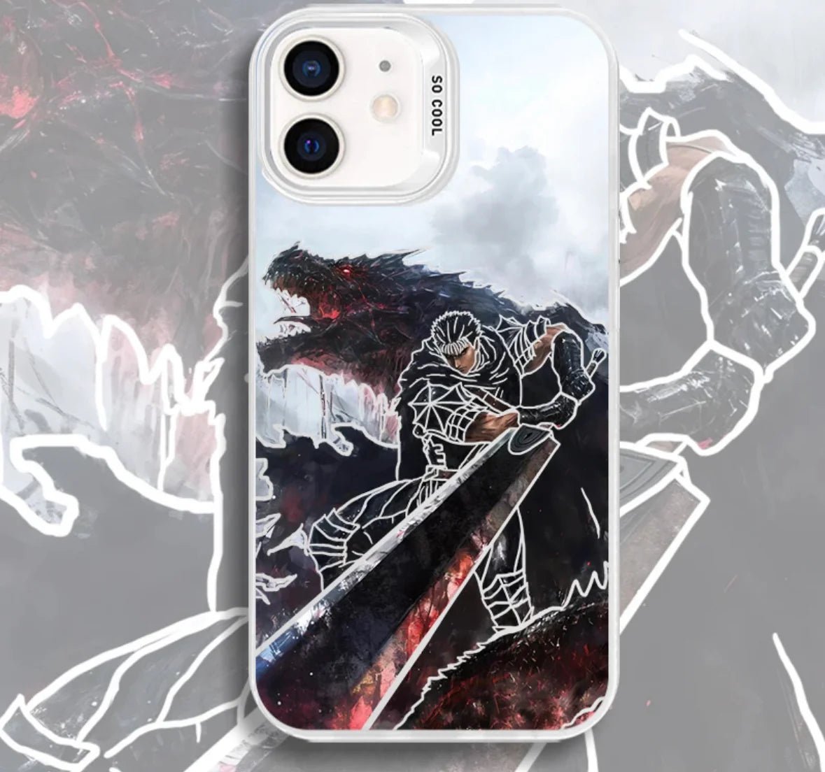 GUTS BERSERK - ANIME PHONE CASE - AiroTeck